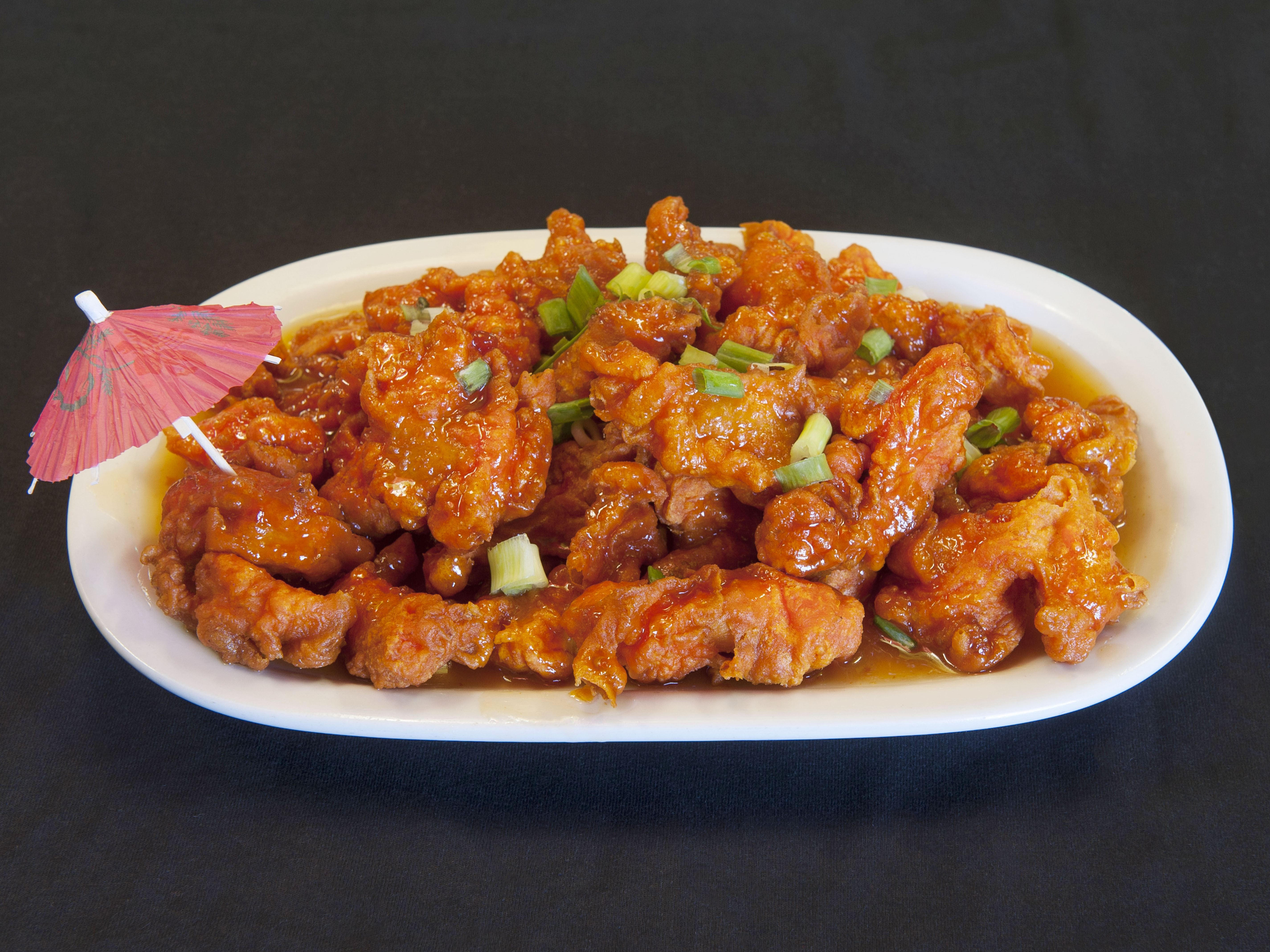 Order OC. Orange Chicken food online from Jade Siam Restaurants store, Huntington Park on bringmethat.com
