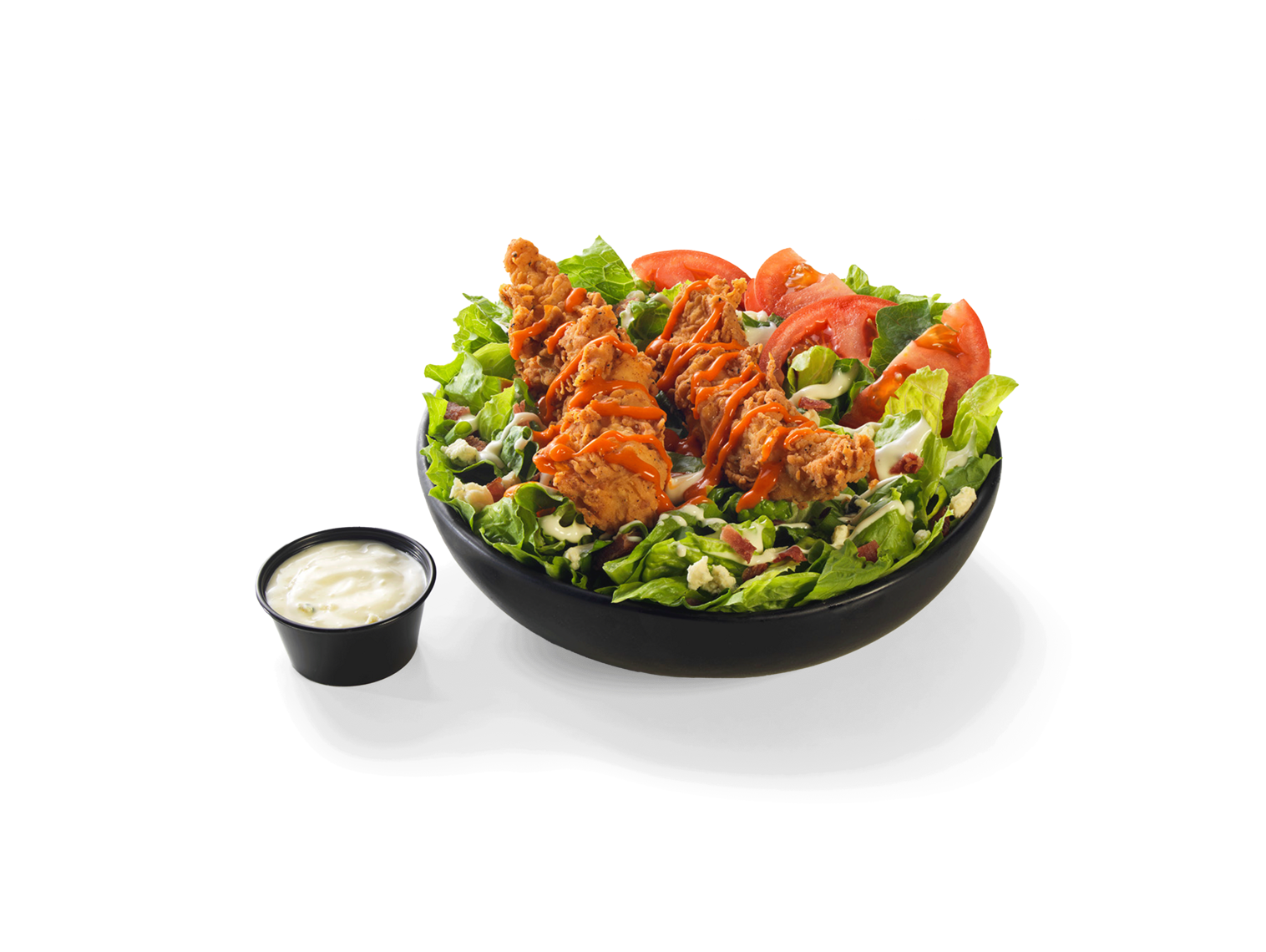 Order Crispy Buffalo Chicken Salad food online from Wild Burger store, Cincinnati on bringmethat.com