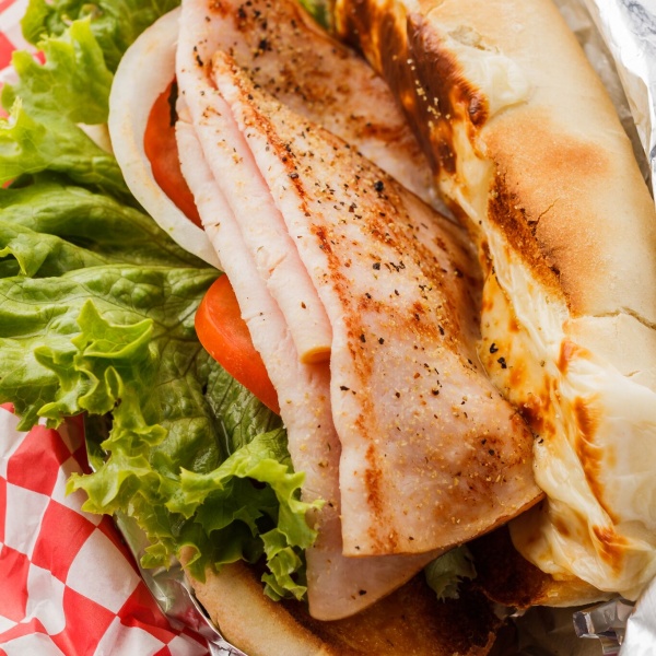 Order Turkey Sandwich food online from Bullchicks store, Baton Rouge on bringmethat.com