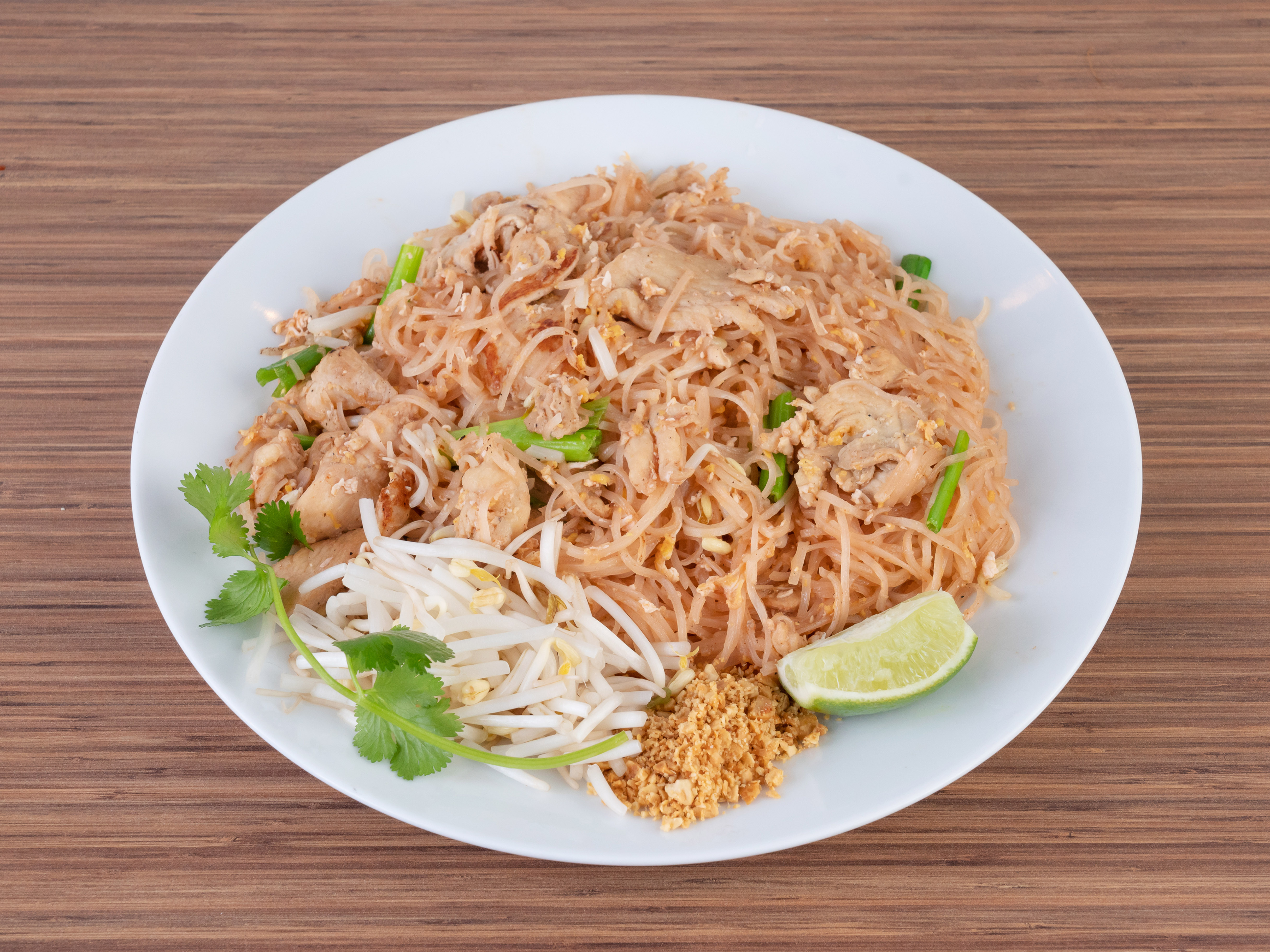 Order Pad Thai Noodles food online from Pho Van Noodles & Grill store, Houston on bringmethat.com