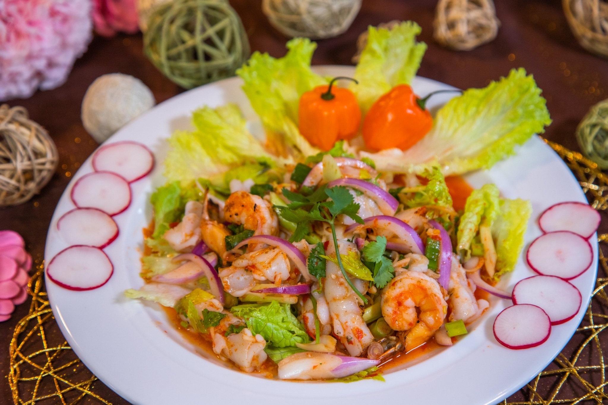 Order Seafood Salad food online from Chao phra ya thai store, Herndon on bringmethat.com
