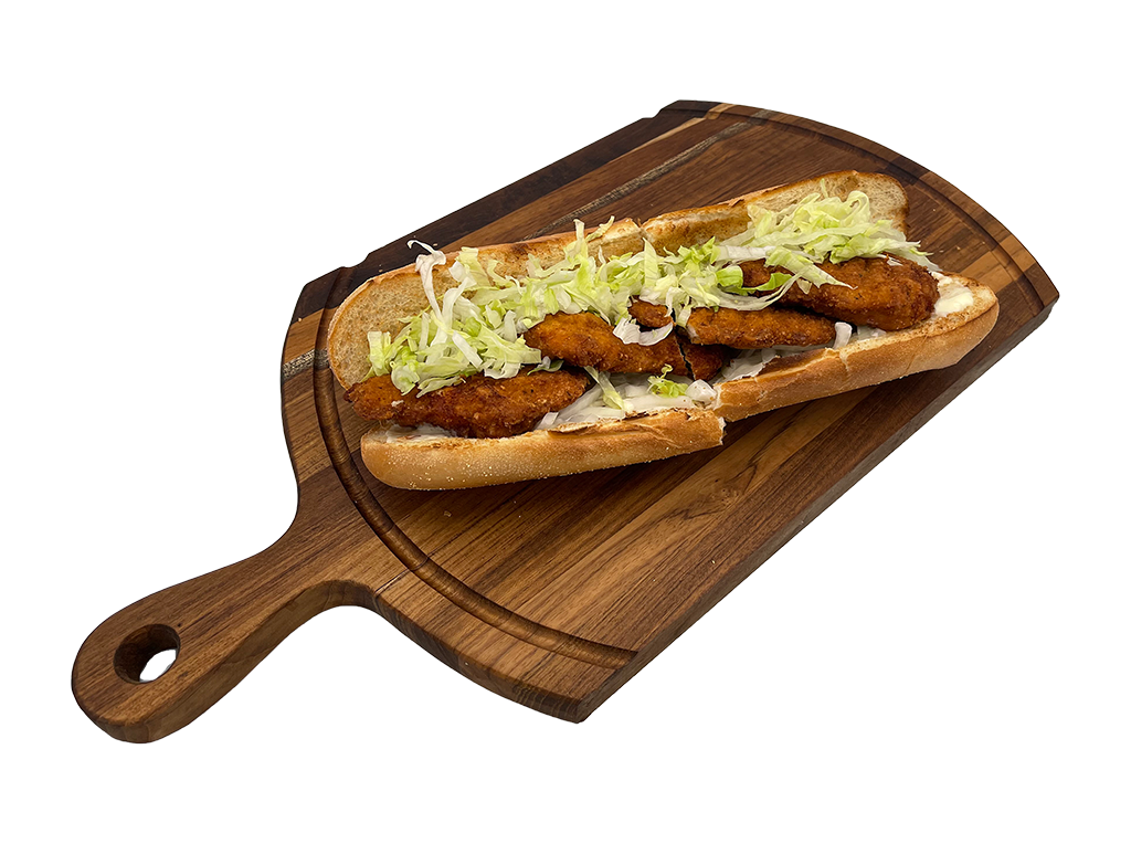 Order Chicken Cutlet Sub food online from Land of Pizza Inc store, South Boston on bringmethat.com
