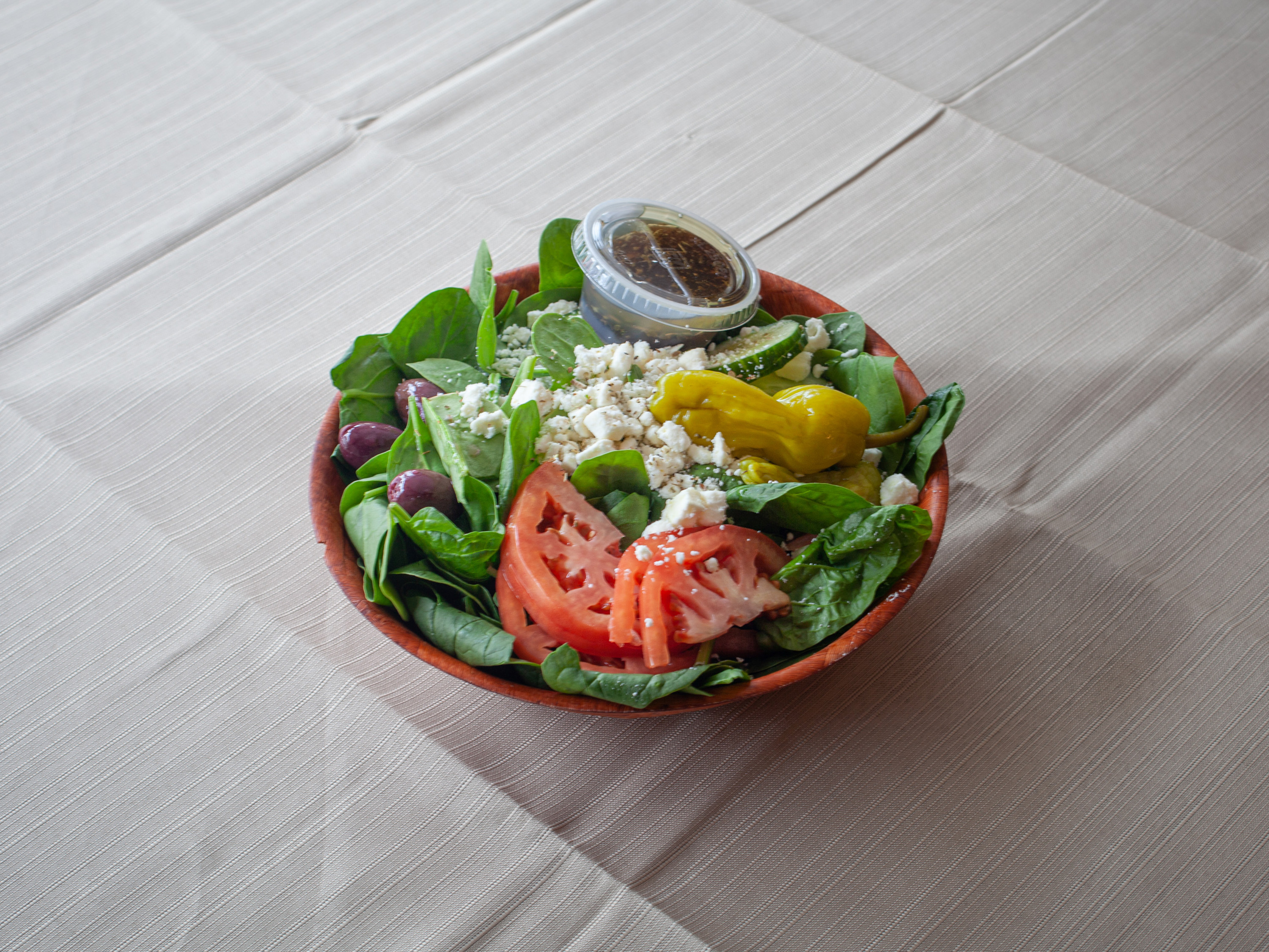 Order Spinach Salad food online from Despina Mediterranean Taste store, Binghamton on bringmethat.com