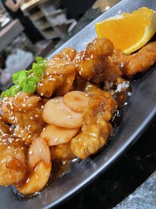 Order Orange Shrimp food online from Aki Sushi & Japanese Fusion store, San Jacinto on bringmethat.com