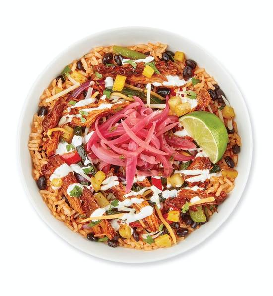 Order Grilled Al Pastor Bowl food online from Baja Fresh Mexican Grill store, South Pasadena on bringmethat.com