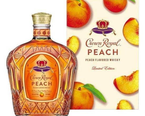 Order Crown royal peach 750ml  food online from House Of Wine store, New Rochelle on bringmethat.com