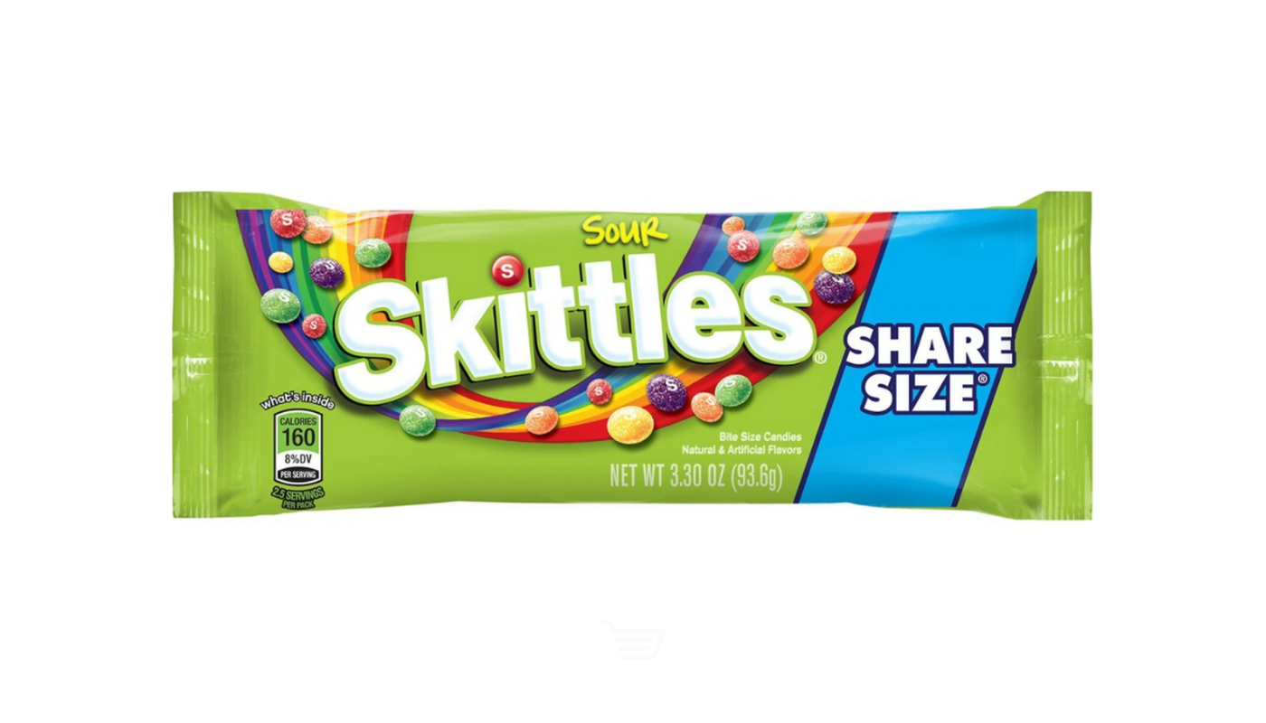 Order Sour Skittles King Size food online from Robert Market store, Los Angeles on bringmethat.com