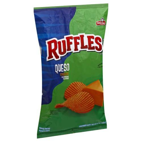Order Ruffles · Cheese Potato Chips (8 oz) food online from Mesa Liquor store, Mesa on bringmethat.com