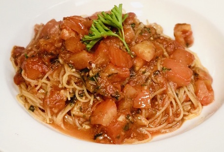 Order Capellini Checca Dinner food online from Pino Cucina store, Ladera Ranch on bringmethat.com