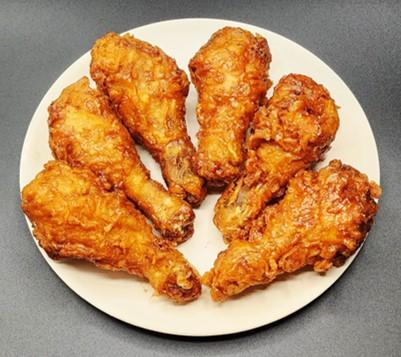 Order 6 pcs Drumsticks # food online from Honey Dress Fried Chicken store, Torrance on bringmethat.com