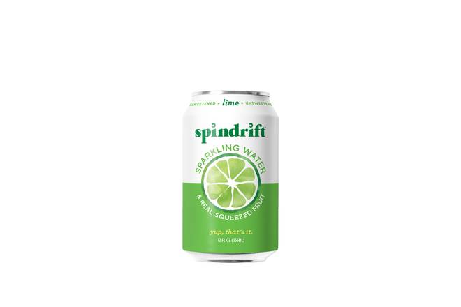 Order Spindrift Seltzer - Lime food online from Noodles & Company store, Denver on bringmethat.com