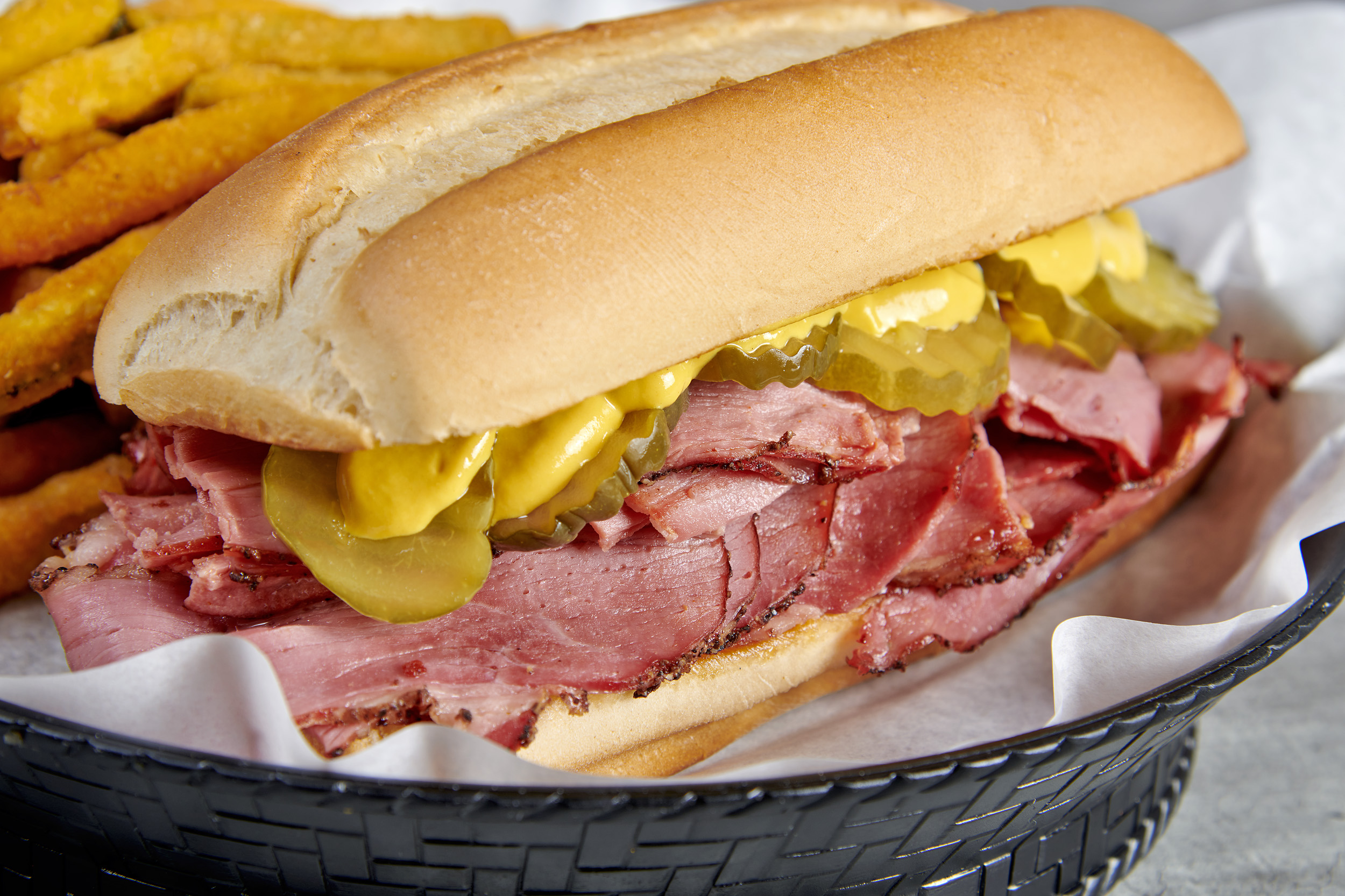 Order Pastrami Sandwich food online from Archibald store, Victorville on bringmethat.com
