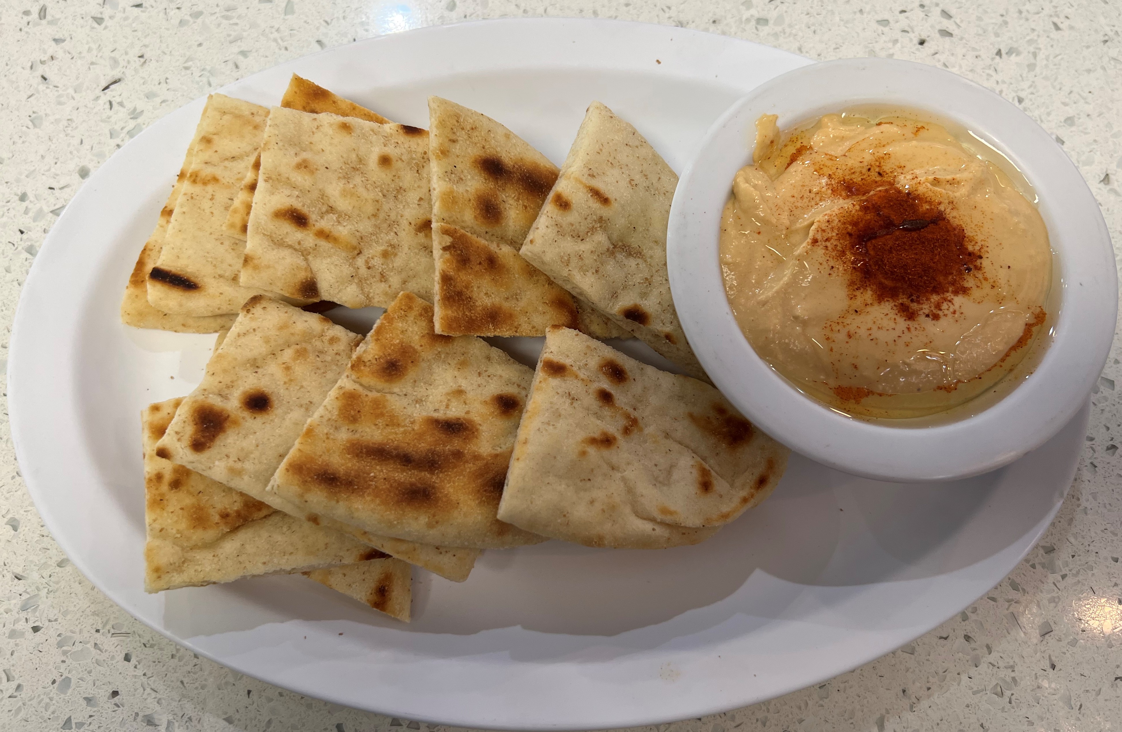 Order Hummus food online from Mikonos Grill store, Milpitas on bringmethat.com