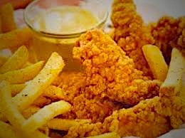 Order Chicken Finger Basket food online from Captain’s Curbside Seafood store, Trappe on bringmethat.com