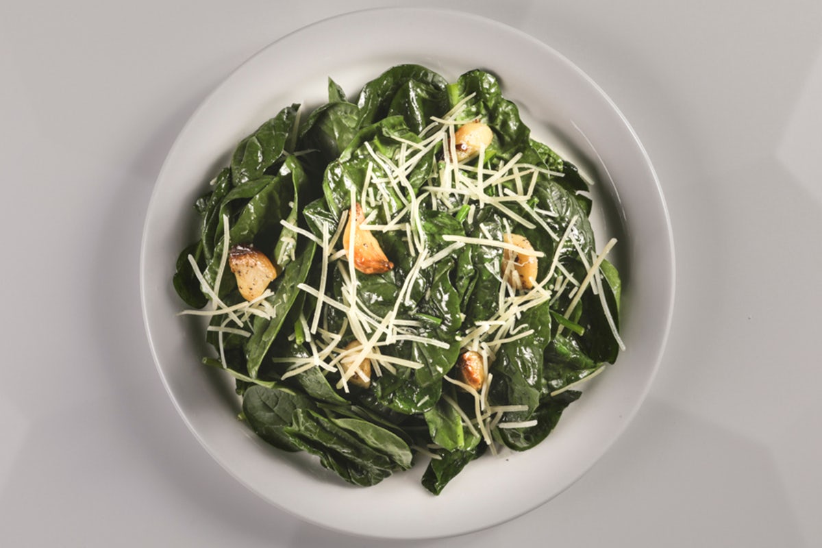 Order SAUTEED SPINACH food online from Macaroni Grill store, Selma on bringmethat.com
