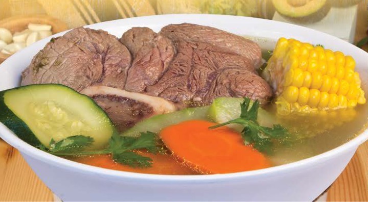 Order Beef Soup food online from Broncos Mexican Grill store, Covina on bringmethat.com