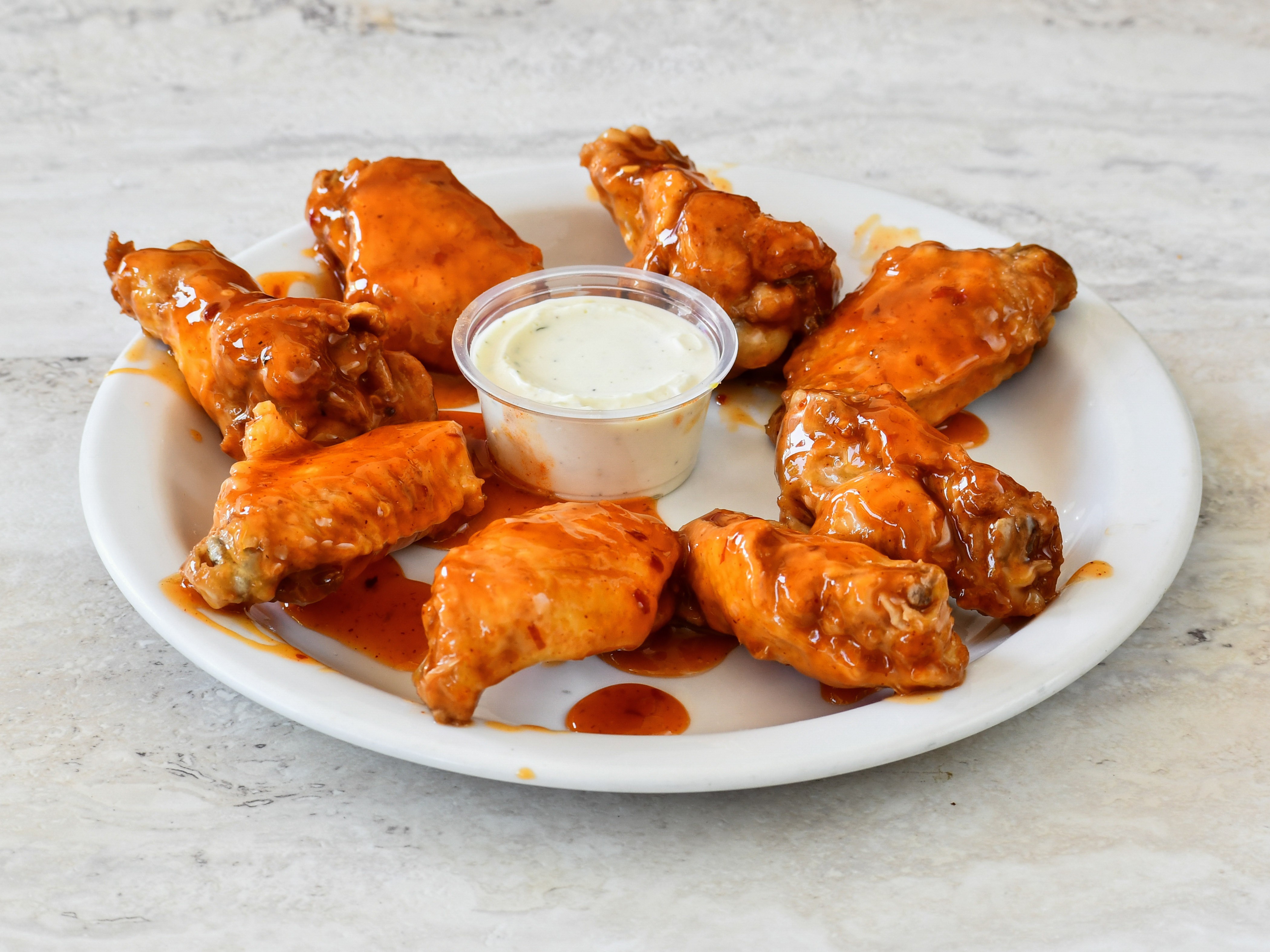 Order 5. Mango Habanero Wings food online from Wing Nation store, San Mateo on bringmethat.com