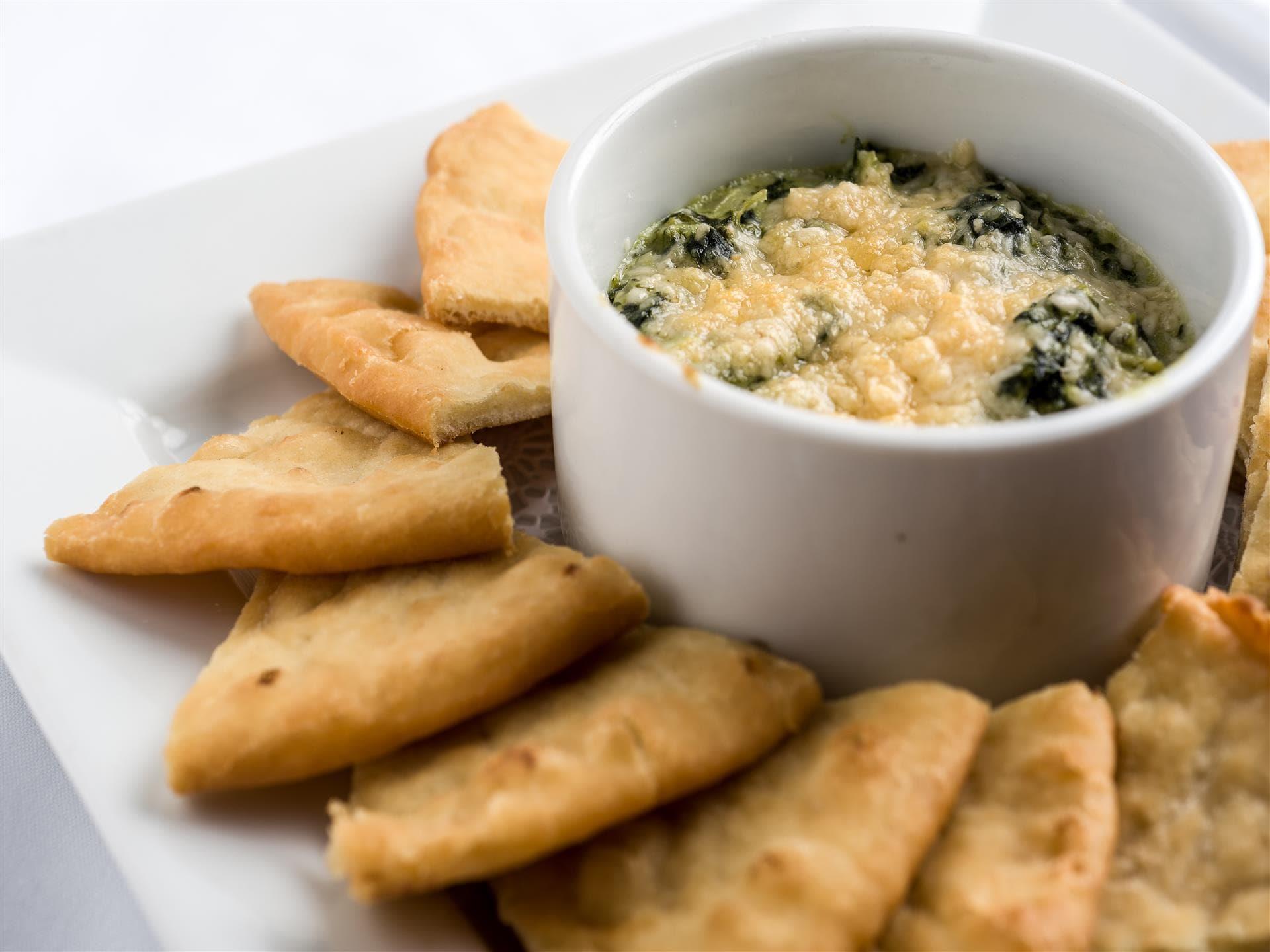 Order Spinach and Artichoke Dip food online from Fezzo store, Scott on bringmethat.com