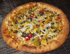 Order Vegan Santa Fe Pizza food online from Vegan R Us store, Quincy on bringmethat.com