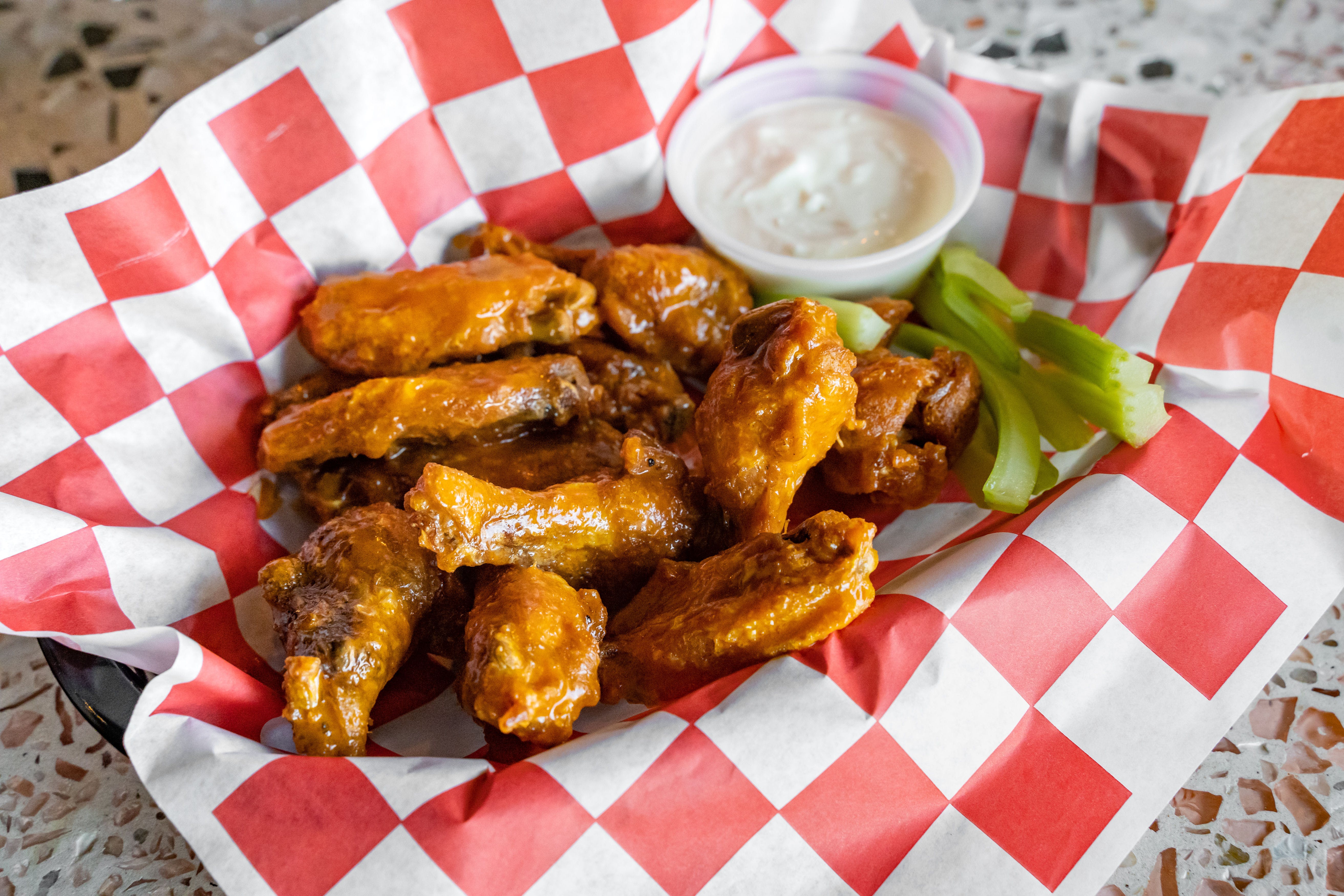 Order Wings - 6 Pieces food online from Rams Pizza Tavern store, Clifton Heights on bringmethat.com