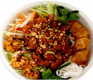 Order 47. Bun Tom Thit Nuong Cha Gio food online from Van Loi Ii store, Greensboro on bringmethat.com