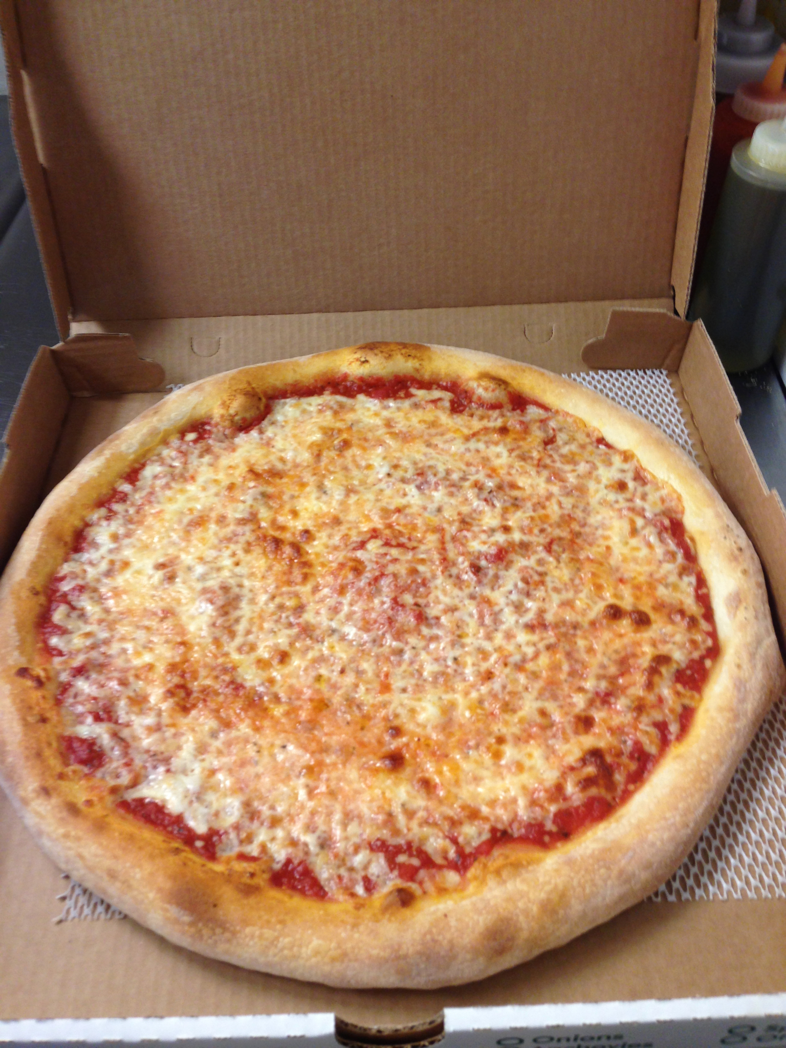 Order Small 4 Cheese Pizza food online from Jimmy's Pizza Too store, Lowell on bringmethat.com