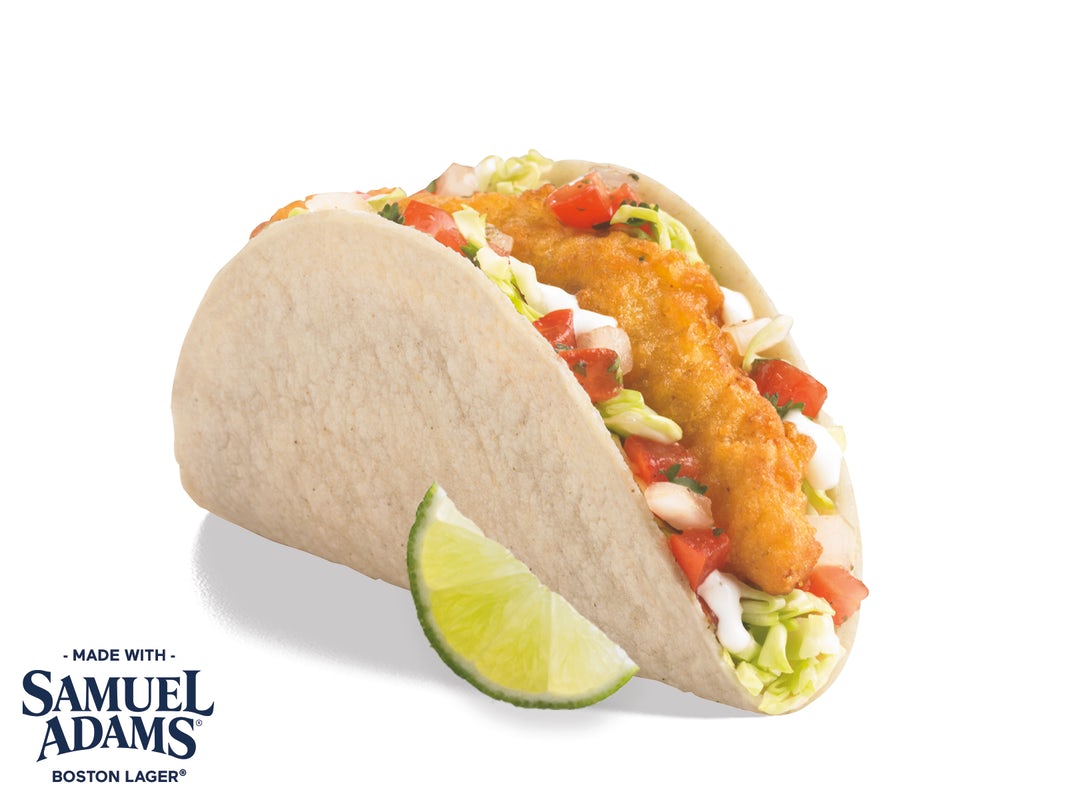 Order Beer Battered Crispy Fish Taco food online from Del Taco store, Anaheim on bringmethat.com