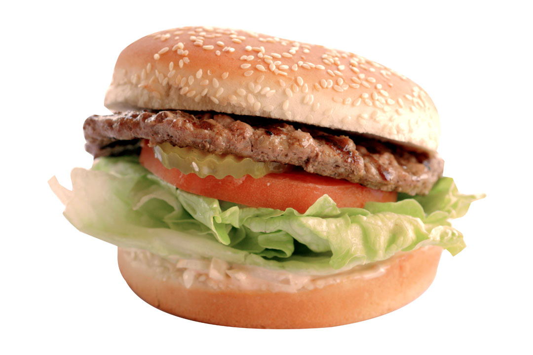 Order 1/4 lb. Hamburger food online from Michael Super Burgers store, Whittier on bringmethat.com