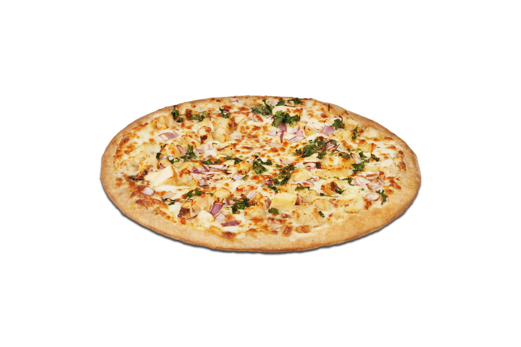 Order BBQ Chicken Pizza - Large food online from Gatti's Pizza - S. Western Rd. store, Amarillo on bringmethat.com