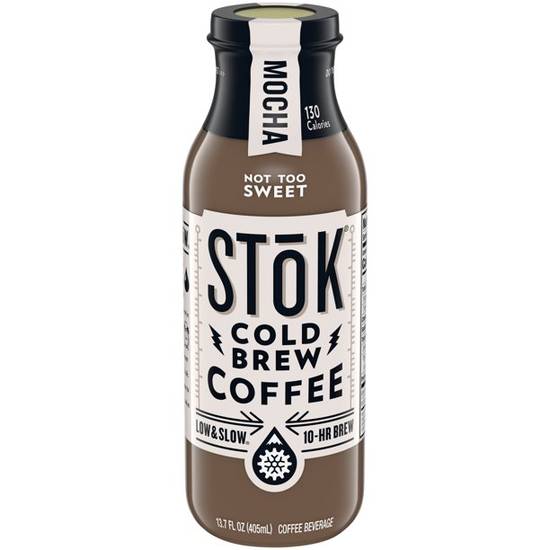 Order Stok Cold Brew Coffee, Mocha food online from Exxon Food Mart store, Port Huron on bringmethat.com