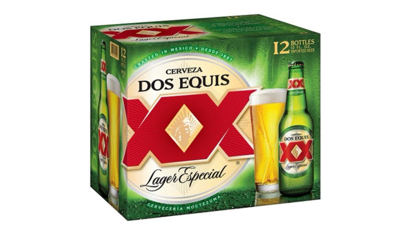 Order Dos Equis Lager Especial 12 Pack 12 oz Bottles food online from Village Commons Liquor store, Camarillo on bringmethat.com