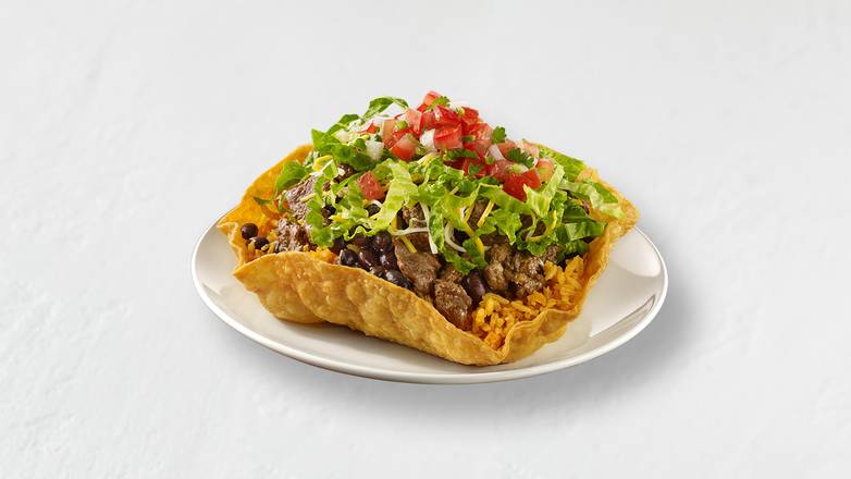 Order Tostada Bowl food online from Chronic Tacos store, Orange Beach on bringmethat.com