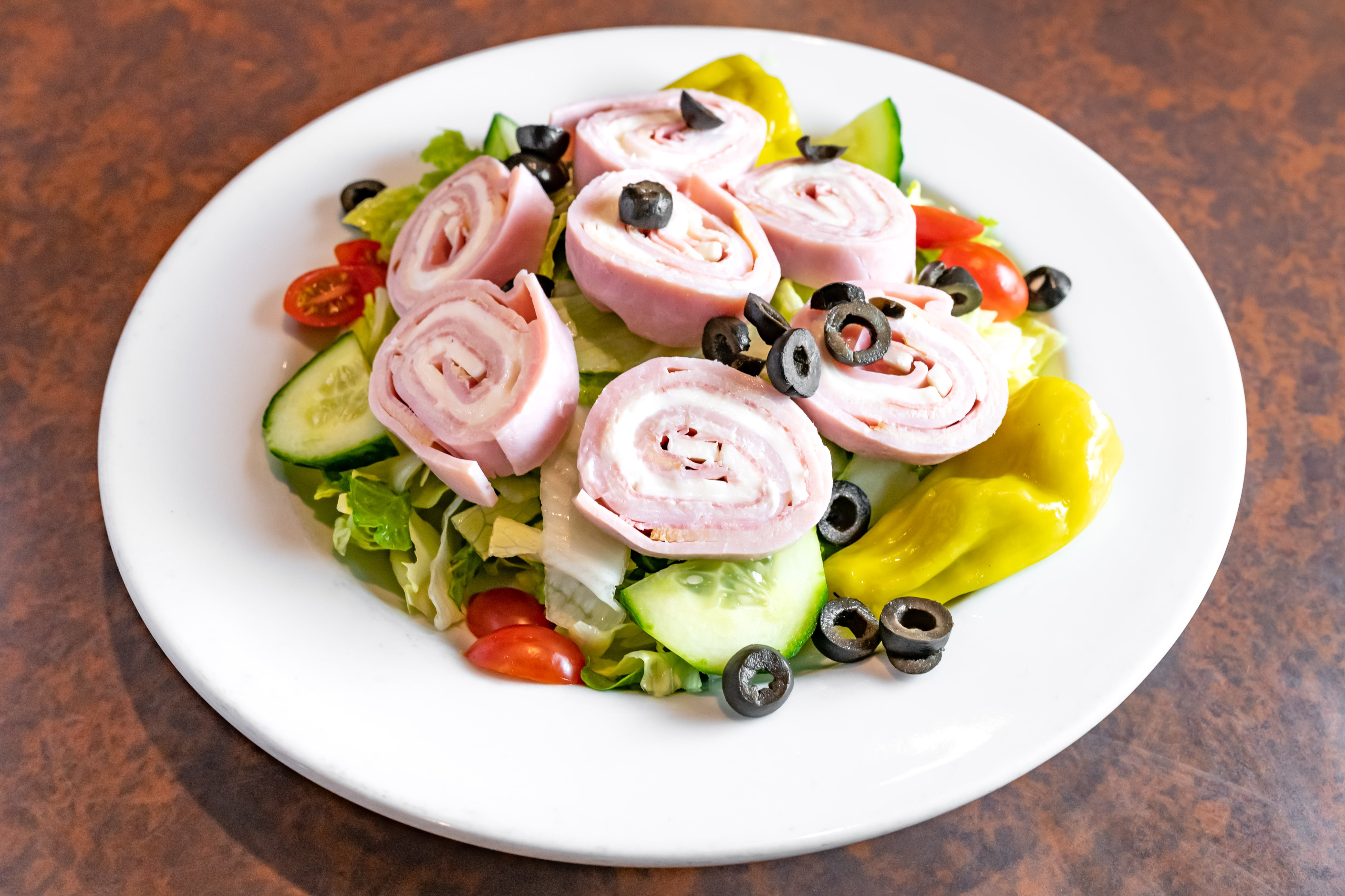 Order Antipasto Salad - Salad food online from Paisano's store, Benbrook on bringmethat.com