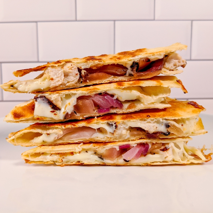 Order Grilled Chicken Quesadilla food online from Click Virtual Food Hall store, Houston on bringmethat.com