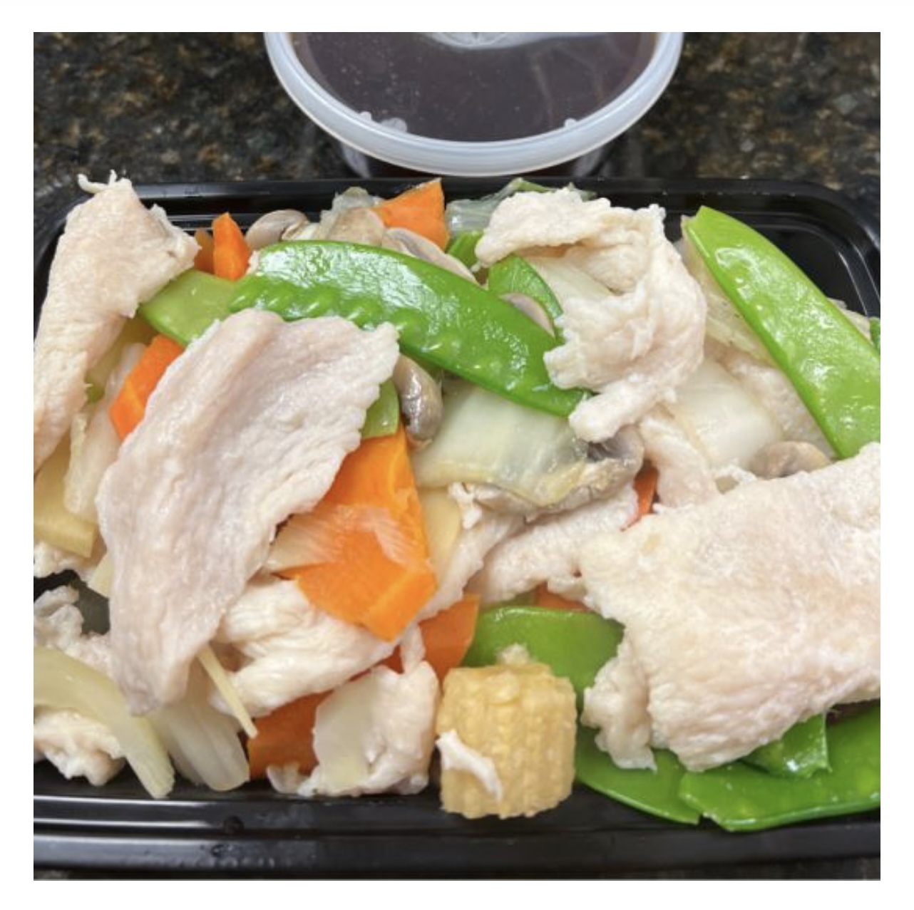 Order D1. Steam Chicken with Mixed Vegetables 水煮杂菜鸡 food online from China Star store, Blue Bell on bringmethat.com