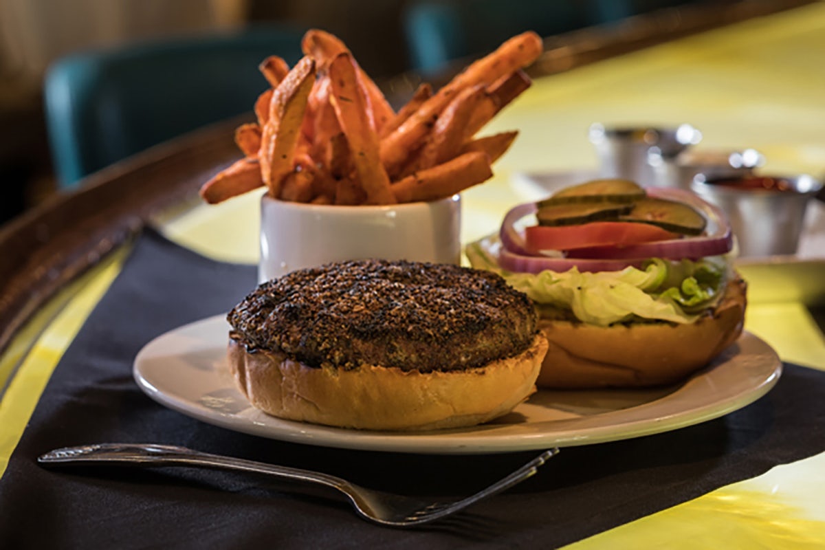 Order Butcher's Blend Burger food online from Perry Steakhouse & Grille store, Grapevine on bringmethat.com