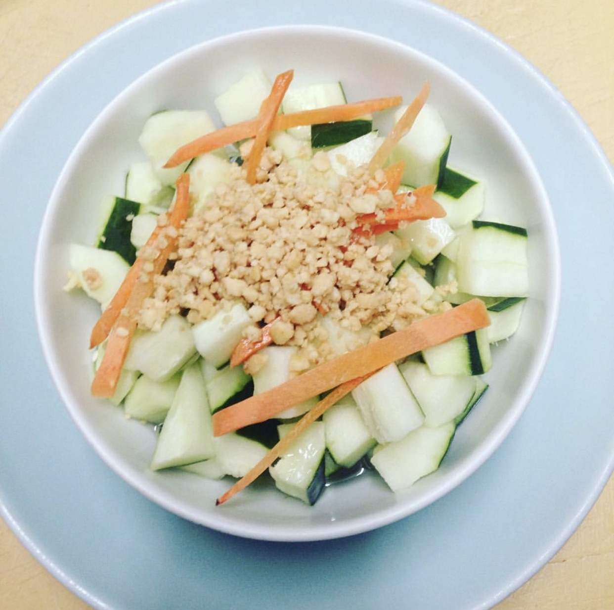 Order 7. Cucumber Salad food online from Thai Lemongrass & Sakura Sushi store, New York on bringmethat.com