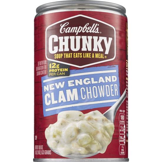 Order Campbell's Chunky Soup New England Clam Chowder food online from Cvs store, SUNNYVALE on bringmethat.com