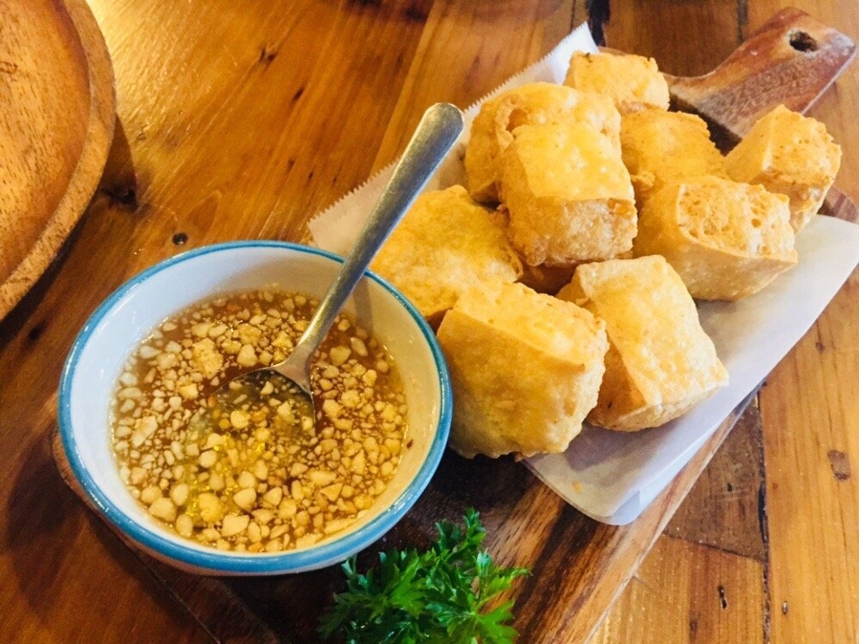 Order 復 Fried Tofu (GF) food online from Crying Thaiger store, Malden on bringmethat.com