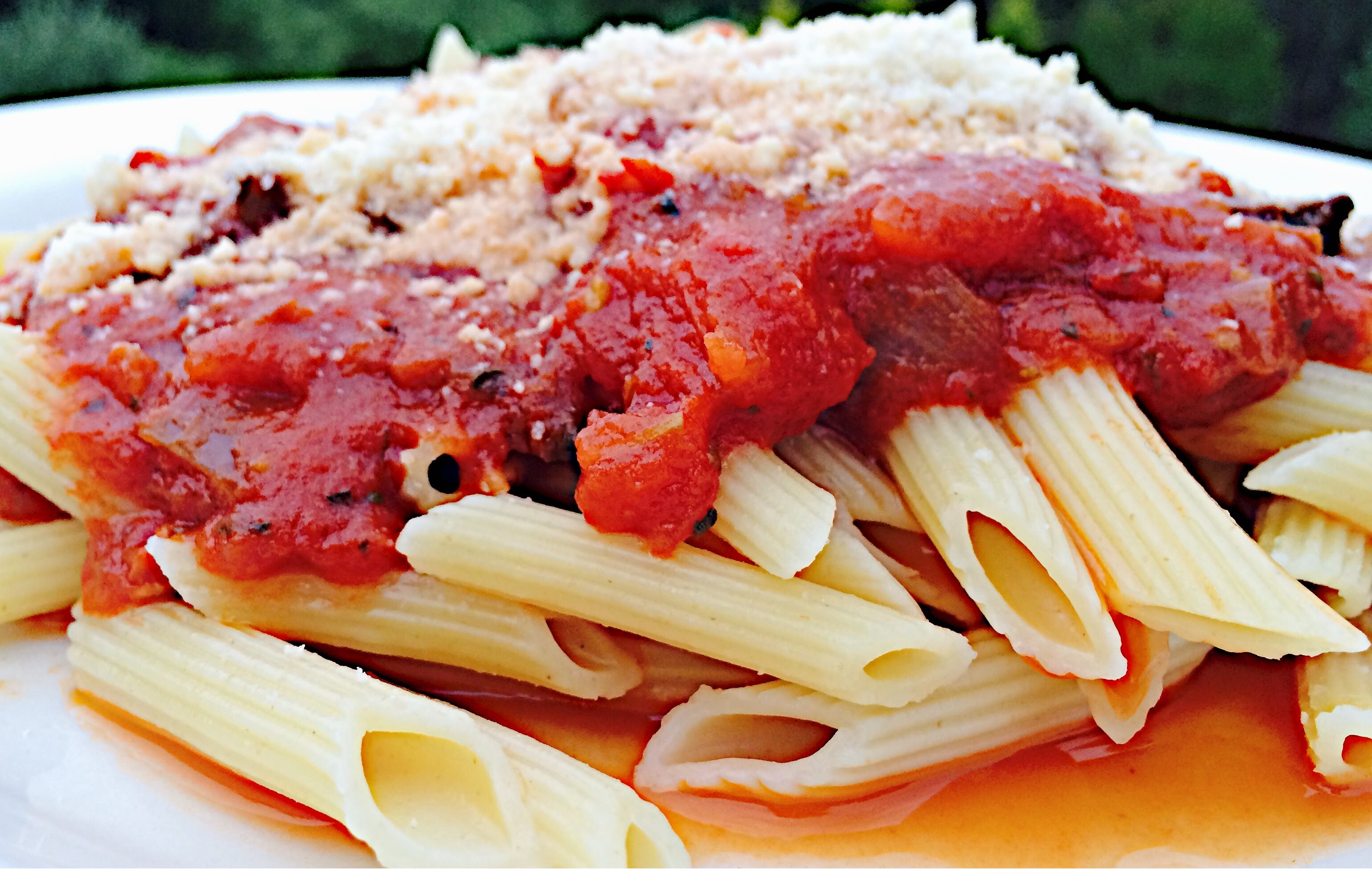 Order Pasta with Marinara Sauce food online from Ameci Pizza & Pasta store, Thousand Oaks on bringmethat.com