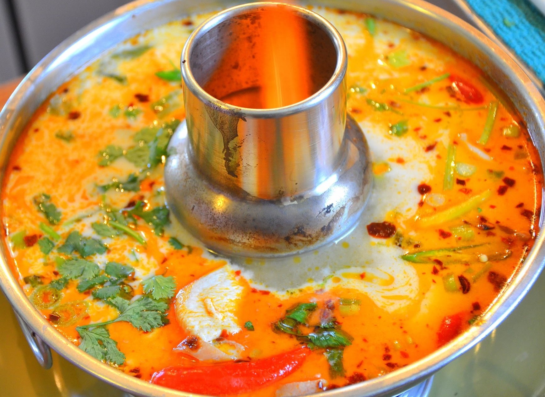 Order Tom Kha Chicken Soup food online from Thai Fiesta Cafe store, Paramount on bringmethat.com