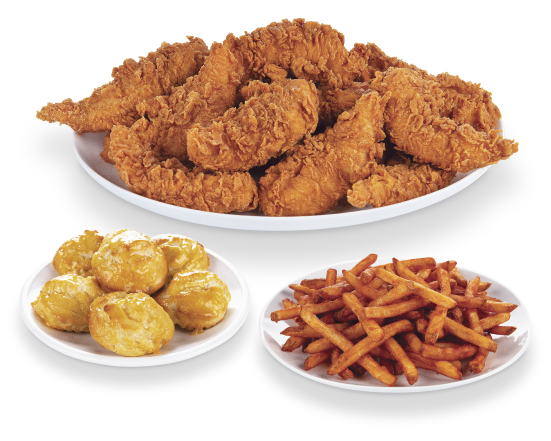 Order Chicken and Tenders Family Meal food online from Krispy krunchy chicken store, Chicago on bringmethat.com