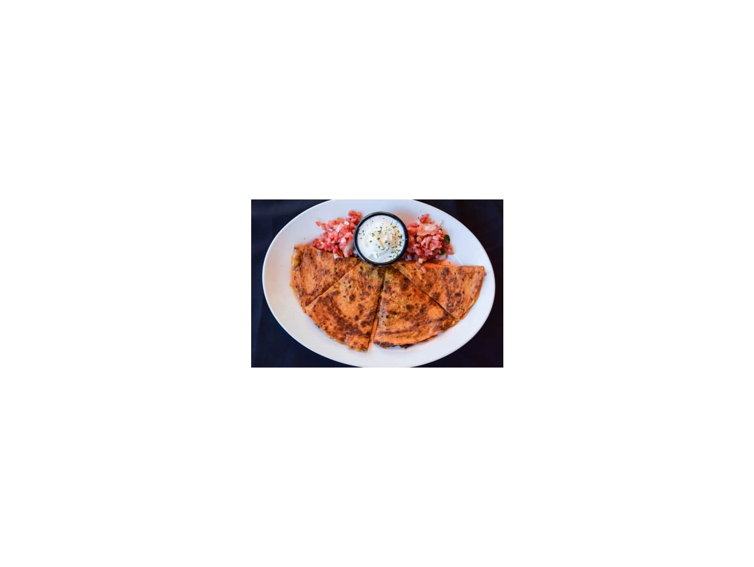 Order Chicken Quesadilla food online from Sidelines Sports Bar And Grill store, Buffalo on bringmethat.com