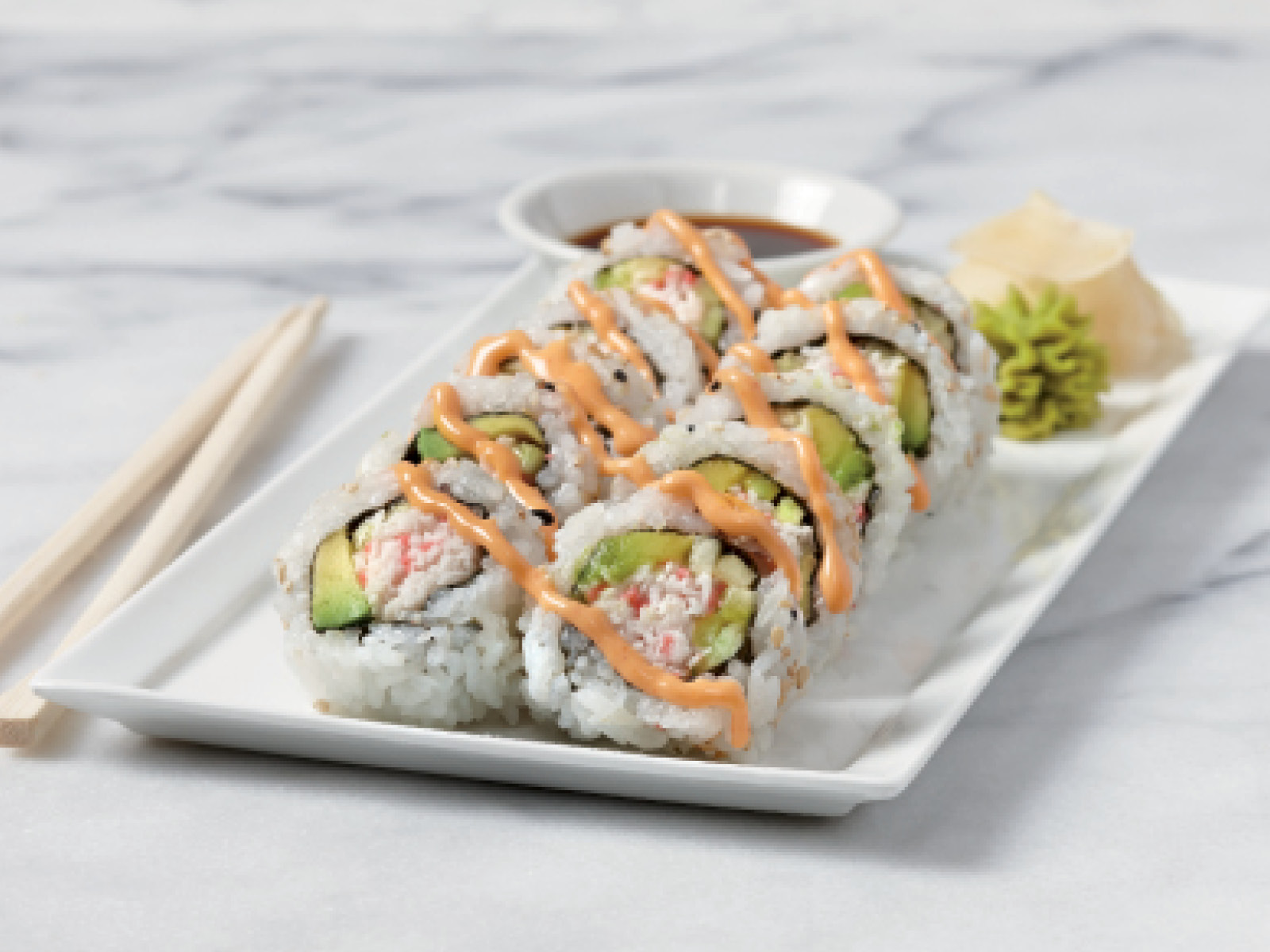 Order Spicy California Roll food online from Hy-Vee Mealtime store, Pleasant Hill on bringmethat.com