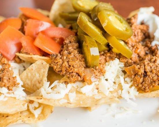Order Super Nachos food online from Taco Burrito King store, Chicago on bringmethat.com