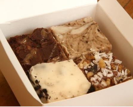 Order 4 Piece Fudge Variety Pack food online from Z Cioccolato store, San Francisco on bringmethat.com