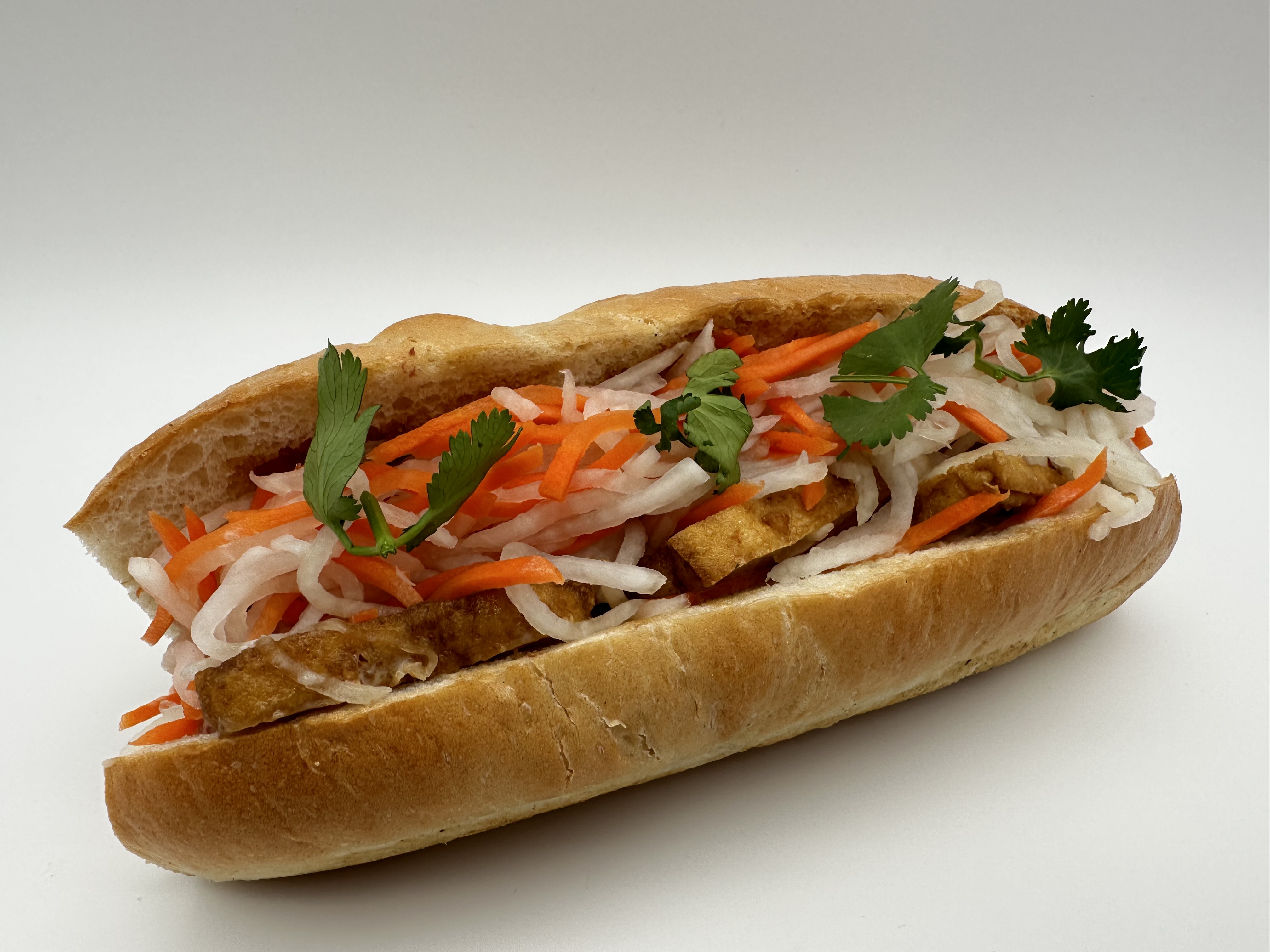 Order S6. Vegetarian Tofu Sandwich food online from House of Pho store, Hoffman Estates on bringmethat.com