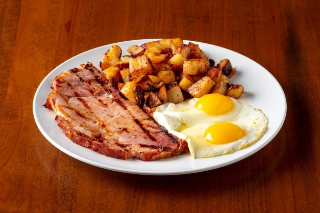Order Grilled Ham & Eggs food online from Off Street Cafe store, Cerritos on bringmethat.com