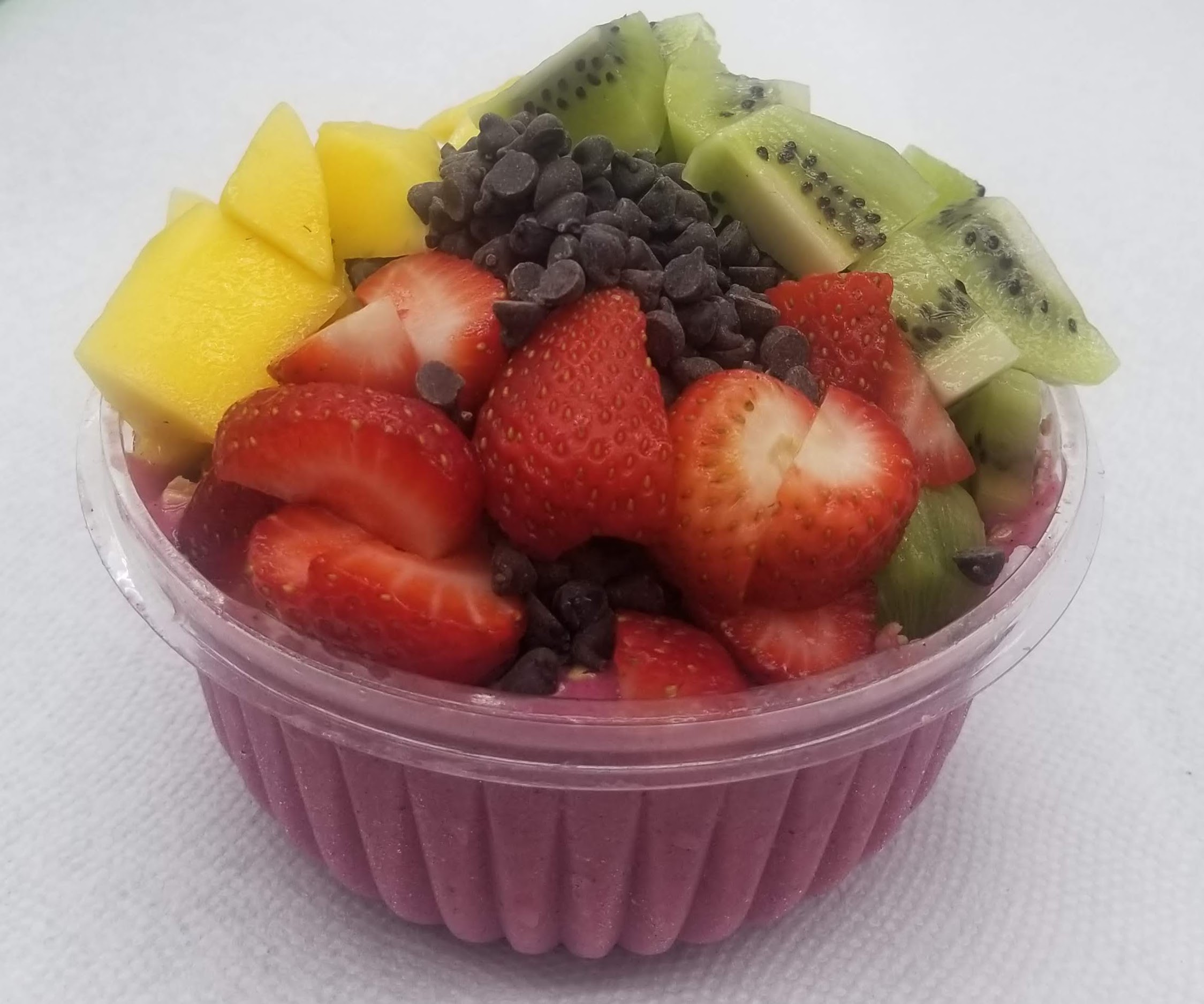 Order Cocoa Peanut Butter Pitaya Bowl food online from All Natural, All Fresh store, New York on bringmethat.com