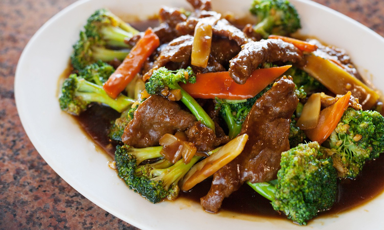 Order 110. Beef with Broccoli food online from China Chef store, Edison on bringmethat.com
